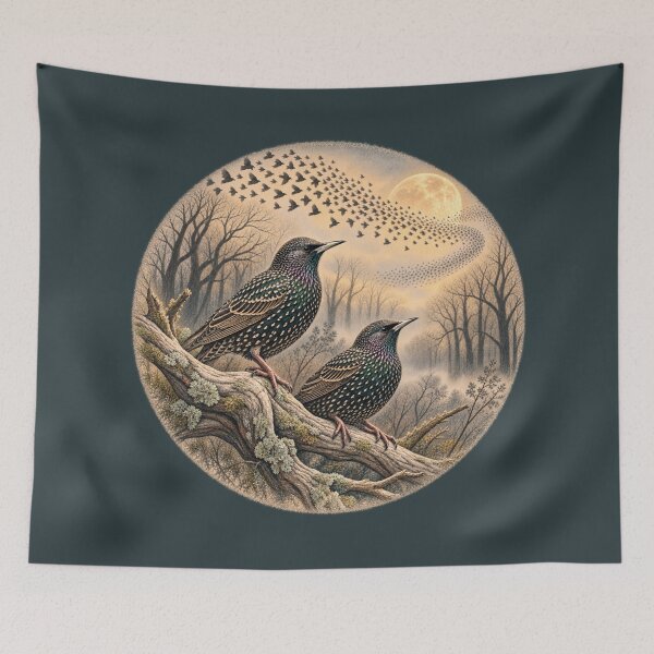 Item preview, Where the Starlings Gather designed and sold by ChirpInc.
