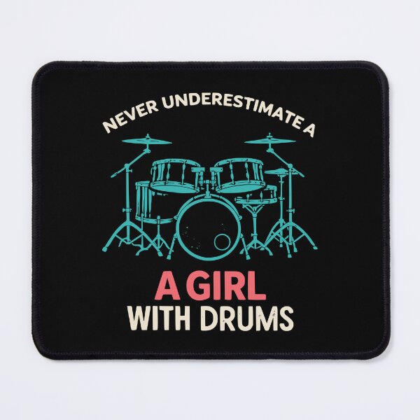 Item preview, drummer girl drum designed and sold by kiakuki.