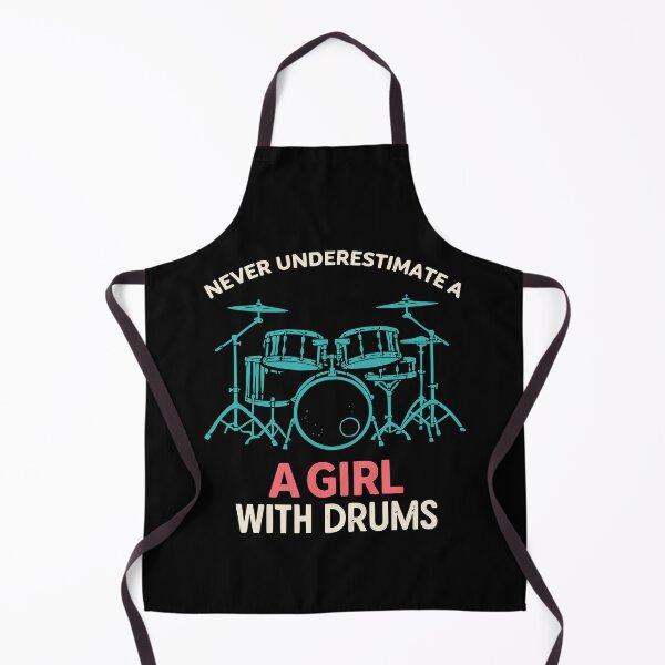 Item preview, drummer girl drum designed and sold by kiakuki.