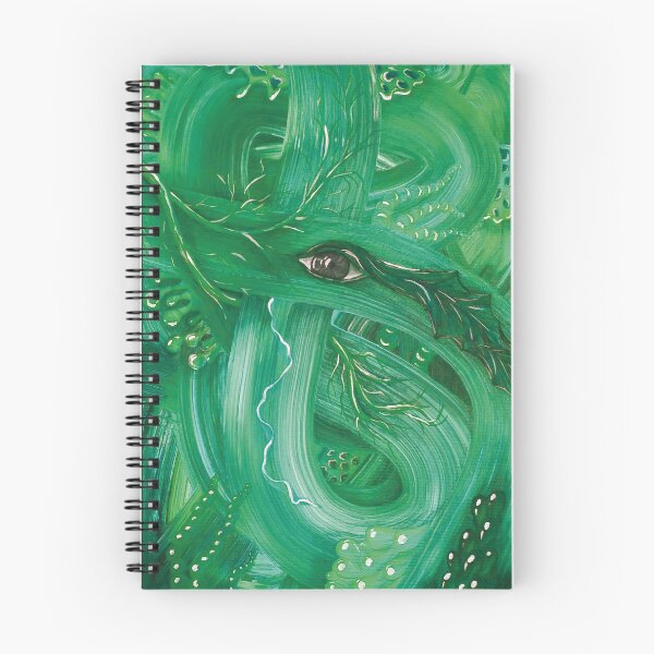 Item preview, Painting "View in abstract space" in green shades designed and sold by Cherevan.