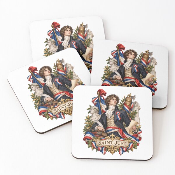 Item preview, Louis Antoine de Saint-Just – Angel of Death of the French Revolution designed and sold by ChickenFund.