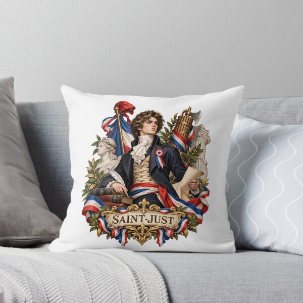 Item preview, Louis Antoine de Saint-Just – Angel of Death of the French Revolution designed and sold by ChickenFund.