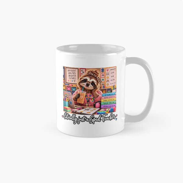 Item preview, Literally Just a Sped Teacher Funny Raccoon Special Education  designed and sold by WeirdlyMild.