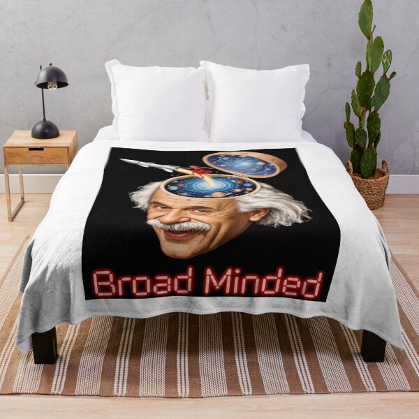 Item preview, Broad Minded Physicist Print designed and sold by Lichentroupe63.