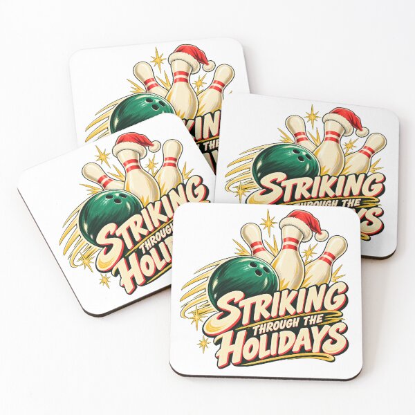 Item preview, Holiday Bowling Striking Through the Holidays designed and sold by TeNovaStudio.