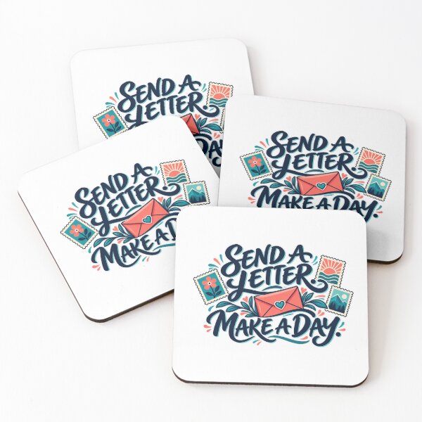 Item preview, Send a Letter Make a Day designed and sold by TeNovaStudio.