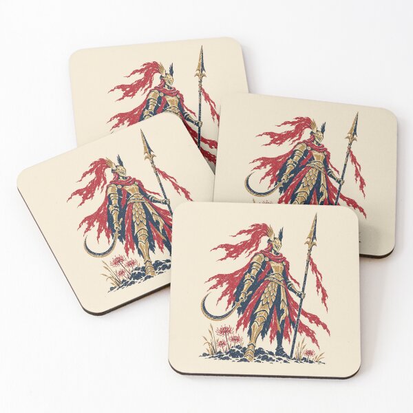 Item preview, Elden Ring Cleanrot Knight – Vintage Fantasy Woodcut Illustration designed and sold by ChickenFund.