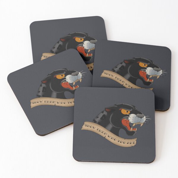 Item preview, Panther Traditional Tattoo designed and sold by Cinema Surfer.