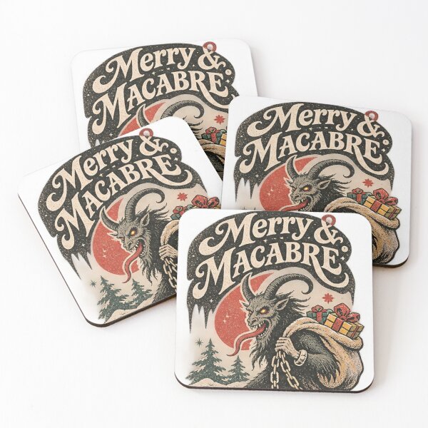 Item preview, Merry Macabre Christmas Dragon Gothic Horror Art designed and sold by Bawwe.