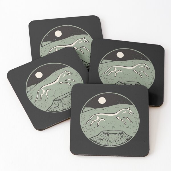 Item preview, Uffington White Horse – Bronze Age Chalk Figure Linocut designed and sold by Odd World.