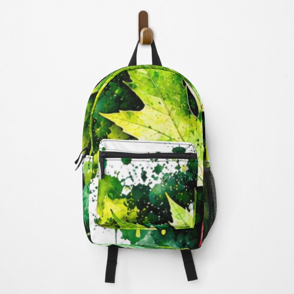Item preview, Green Watercolor Maple Leaf – Botanical Nature Art designed and sold by www.konst.se/rg.