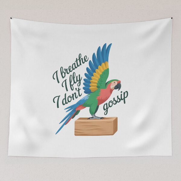 Item preview, Mindful Macaw Parrot Yoga Wing Pose Design designed and sold by 108stillness.