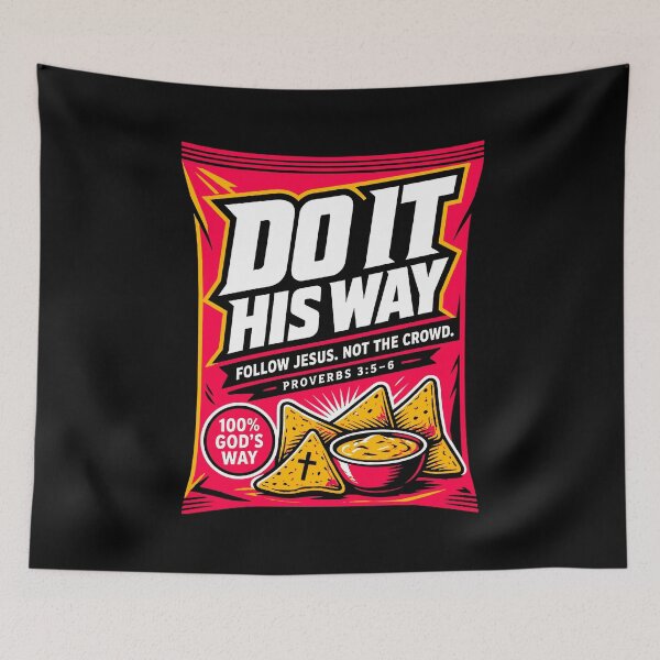 Item preview, Do It His Way - Follow Jesus - Proverbs 3:5-6 designed and sold by plushism.