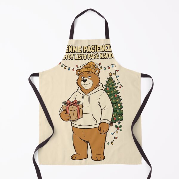 Item preview, Tenme Paciencia Estoy Listo Para Navidad Oso Divertido Camiseta designed and sold by EverydayBadge.