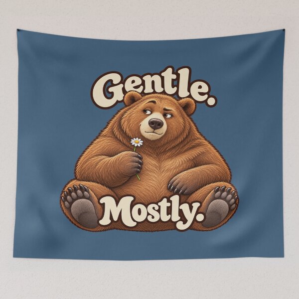 Item preview, Gentle Mostly Bear designed and sold by ChirpInc.