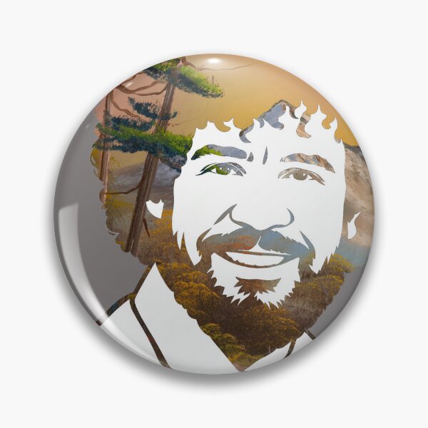 Artikelvorschau, Bob Ross – Die Freude am Malen entworfen und verkauft von Presents For The Dead.