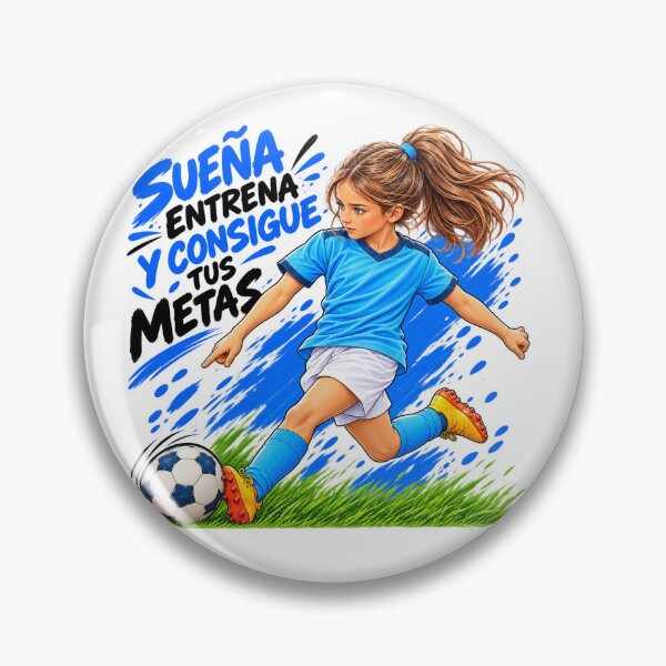 Item preview, Dream, train, and achieve your goals, female soccer player. designed and sold by Argi- Luz.