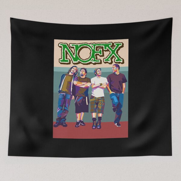Item preview, NOFX Colorful Punk Band Lineup designed and sold by TadeoNivar.