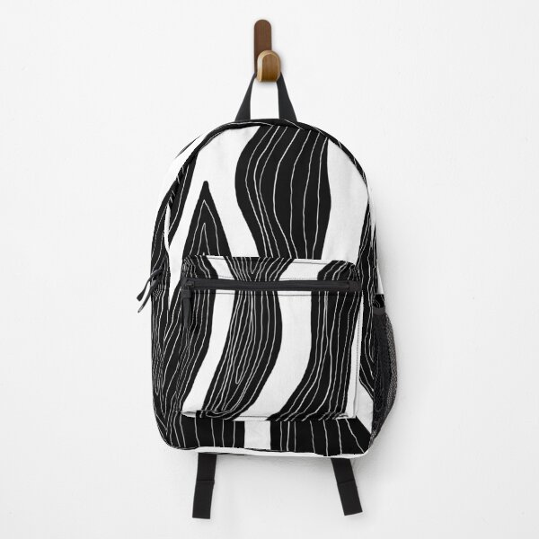 Item preview, Monochrome Abstract Zebra Stripe Texture Art designed and sold by VNK.