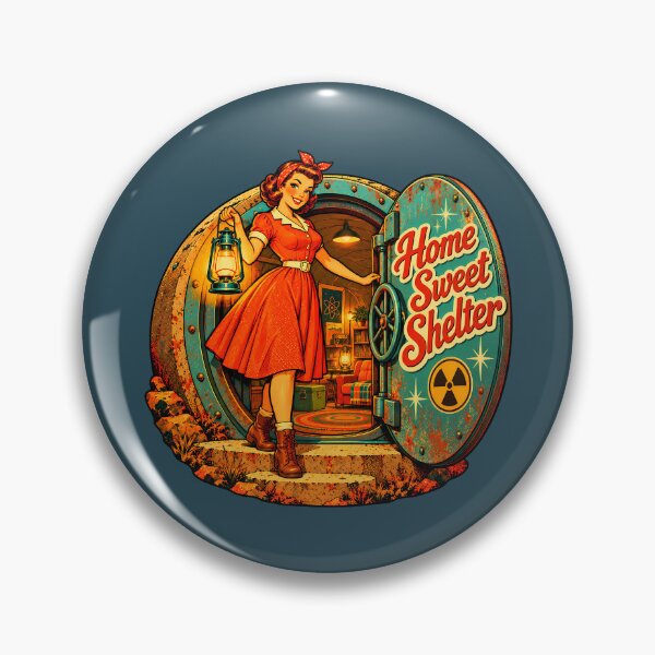 Item preview, Home Sweet Shelter Pin Up Atomic Shelter designed and sold by LV-creator.