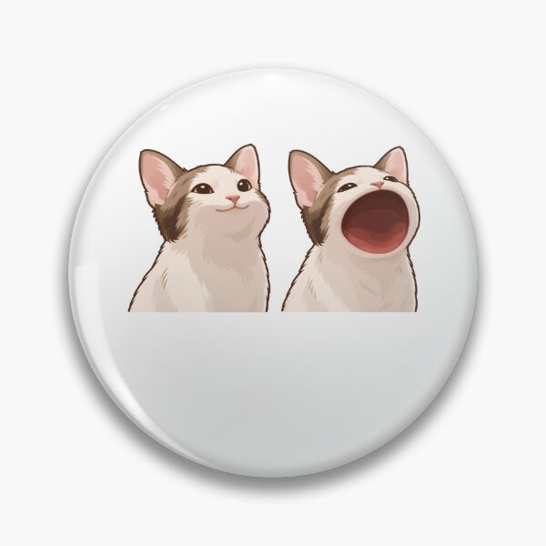 Item preview, Popping Cat Meme designed and sold by sollunadesignns.