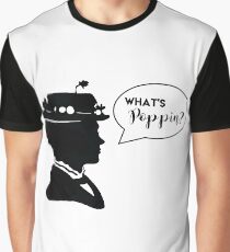 What's Poppin? (in white) Graphic T-Shirt