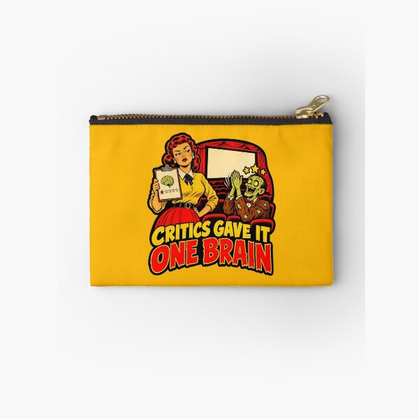 Item preview, Critics Gave It One Brain Pin Up Cinema and Zombie designed and sold by LV-creator.