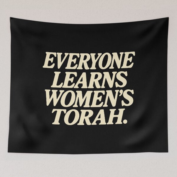 Item preview, Everyone Learns Women's Torah designed and sold by bryanacarrigan.