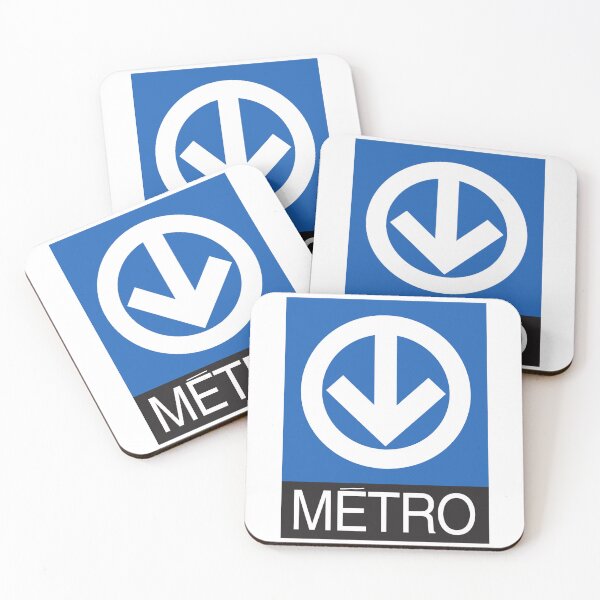 Item preview, Montreal METRO Logo designed and sold by @lennon.transit.