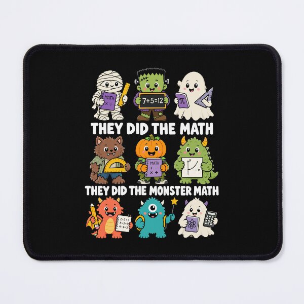 Item preview, They Did The Monster Math Cute Halloween Math Teacher designed and sold by Designart68.