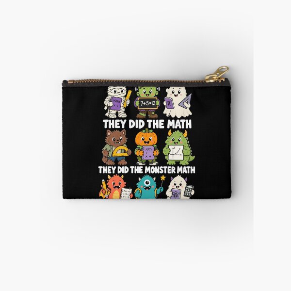 Item preview, They Did The Monster Math Cute Halloween Math Teacher designed and sold by Designart68.