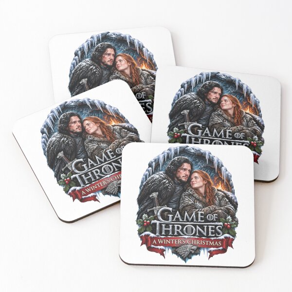 Item preview, Game Of Thrones (Christmas Edition Version 3 (Jon Snow and Ygritte) designed and sold by LoveSomethingDifferent.