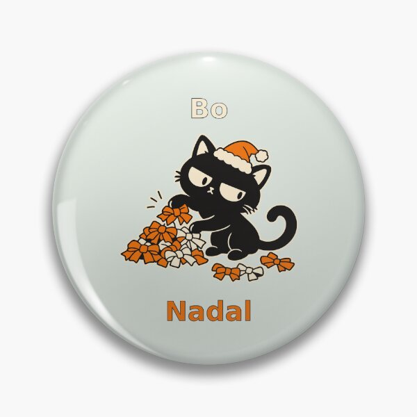 Item preview, Cat collects Christmas ribbons to file away without gifts designed and sold by Honu2025.