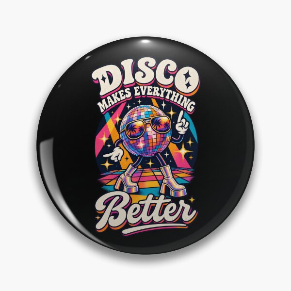 Artikelvorschau, Disco macht alles besser – Retro-Discoball-Tänzerin entworfen und verkauft von SidTastic .