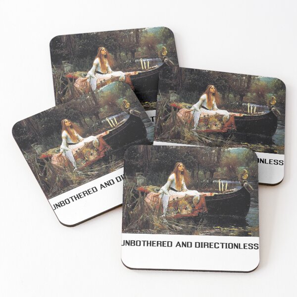 Item preview, The Lady of Shalott by Waterhouse - Unbothered and Directionless designed and sold by lijoy.