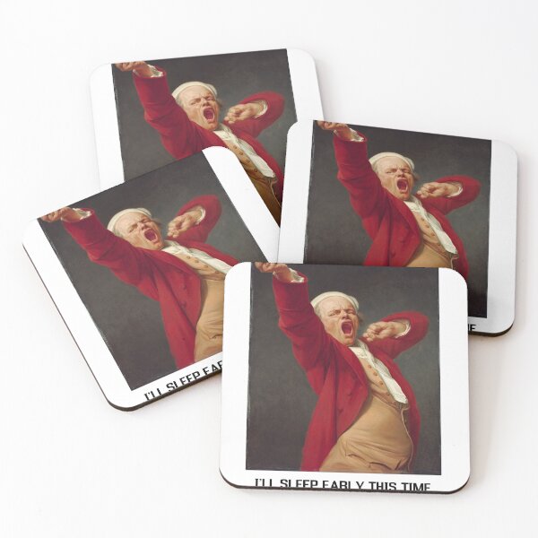 Item preview, Self-Portrait Yawning by Joseph Ducreux - Sleep Early designed and sold by lijoy.