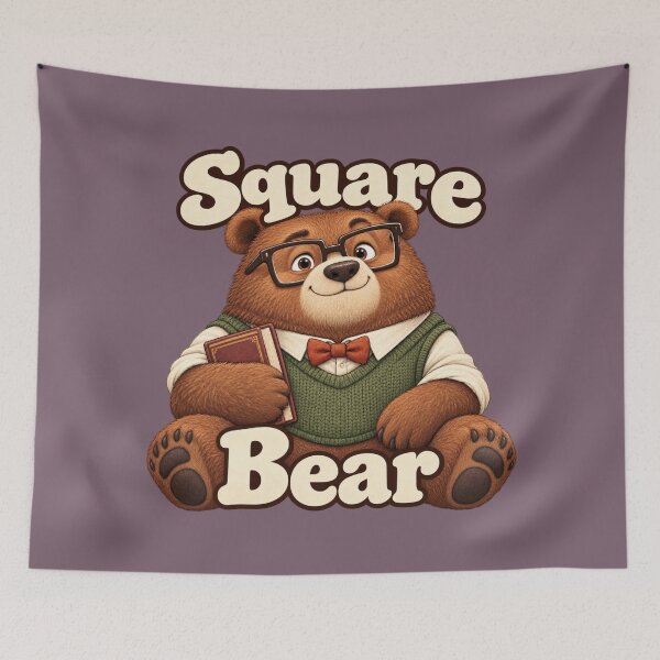 Item preview, Square Bear designed and sold by ChirpInc.