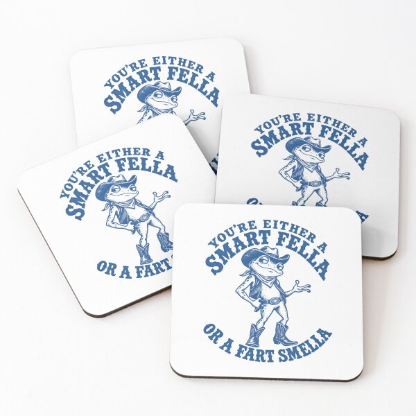 Item preview, Smart Fella or Fart Smella Cowboy Frog designed and sold by sollunadesignns.