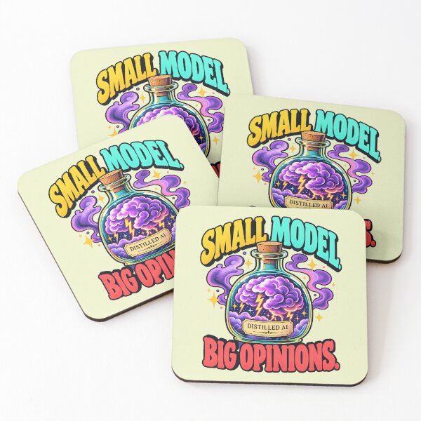 Item preview, Small Model Big Opinions - Funny Local AI Potion Design designed and sold by Ink and Wink.