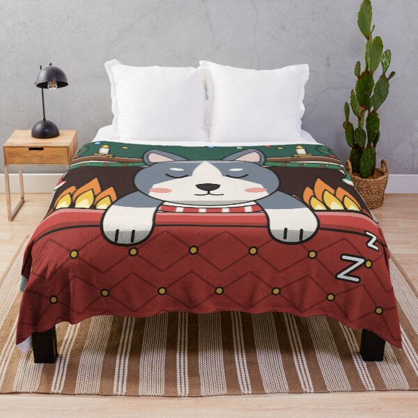 Item preview, Sleepy Husky Puppy by Christmas Fire designed and sold by MHVectorArt.