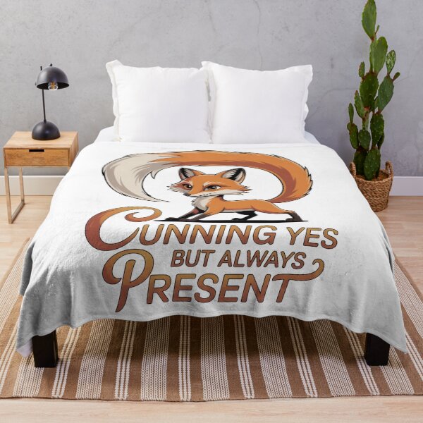 Item preview, Present Fox Pose Orange Cartoon Fitness Illustration designed and sold by 108stillness.