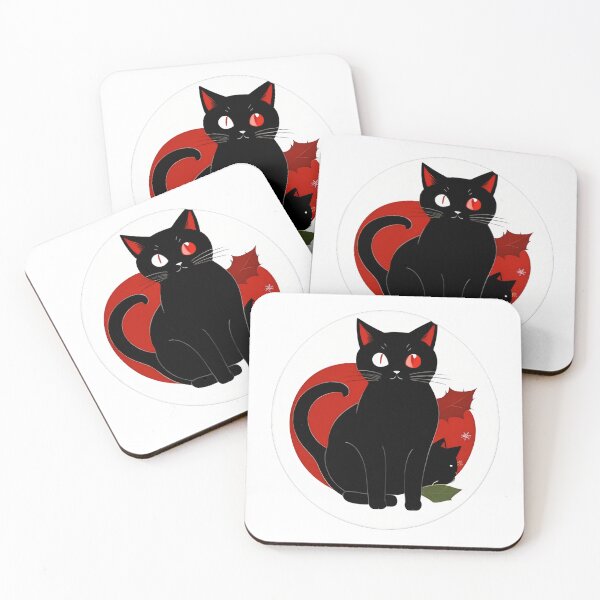 Item preview, Mysterious Black Cat Holiday designed and sold by For-Cat Studio.
