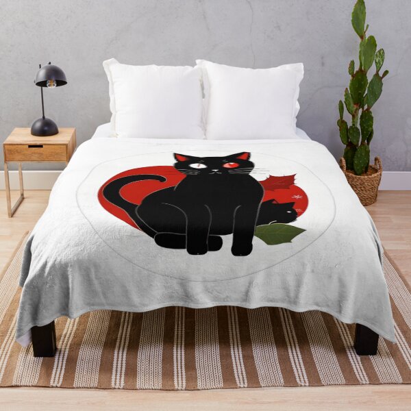 Item preview, Mysterious Black Cat Holiday designed and sold by For-Cat Studio.