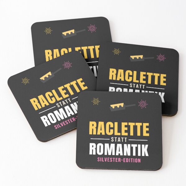Item preview, Raclette Statt Romantik - Funny New Year's Eve designed and sold by GatoBlanco.