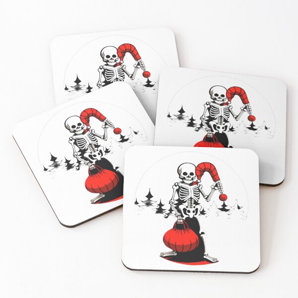 Item preview, Cute Skeleton Christmas Candy Cane designed and sold by For-Cat Studio.