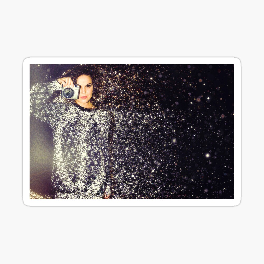 Lana in Glitter Sticker