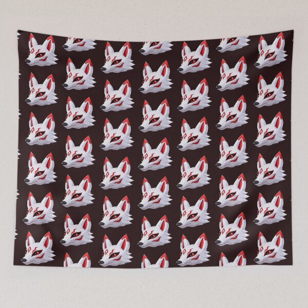 Item preview, Kitsune Mask Sticker – Ride a Pet Roblox Game Fan Art designed and sold by tviyluv.