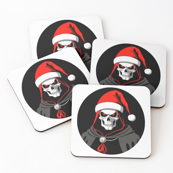 Item preview, Menacing Skull Santa Christmas designed and sold by For-Cat Studio.