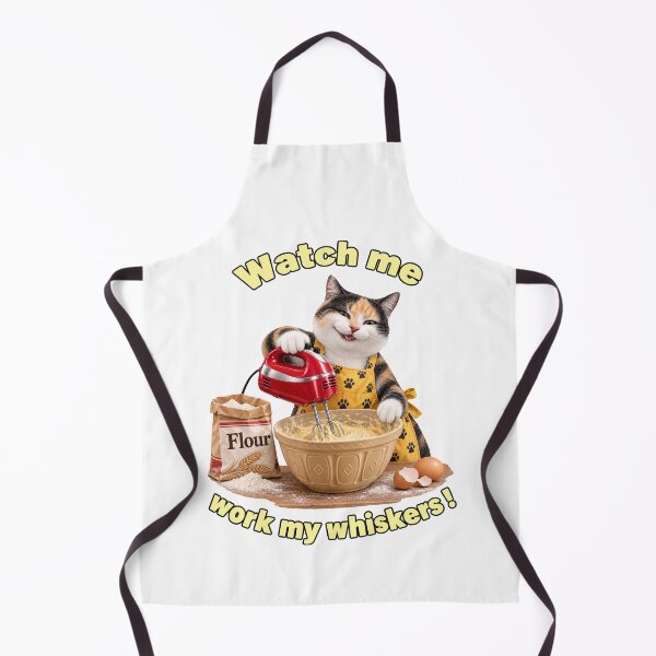 Item preview, Watch Me Work My Whiskers designed and sold by EllieGantDesign.