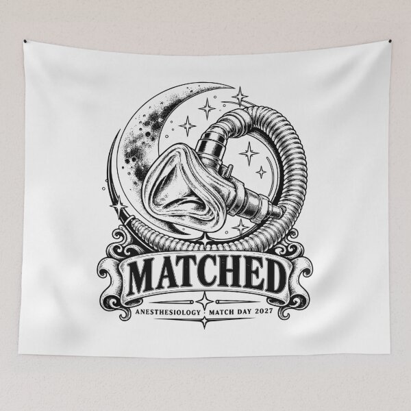 Item preview, Anesthesiology Match Day 2027 Resident Design, Future Anesthesiologist Gift, Medical Student Graphic Tee designed and sold by AsturShop.